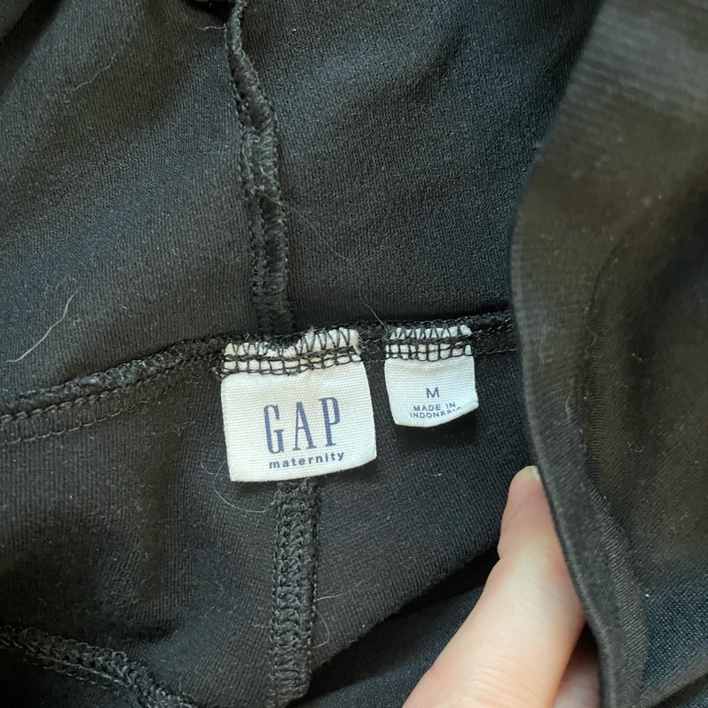 GAP maternity black pants